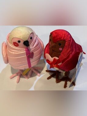 Target Birds Valentine’s Decor Featherly Friends Bird Figurine Decorations NWT